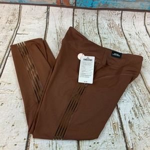 Victoria’s Secret PINK Ultimate Stripe Trim Coco 7/8 Leggings XL